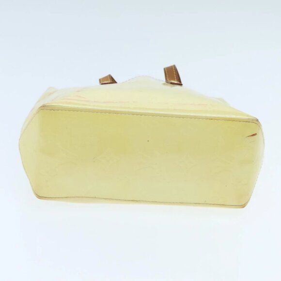 LOUIS VUITTON Monogram Vernis Reade PM Hand Bag Perle - Picture 6 of 16